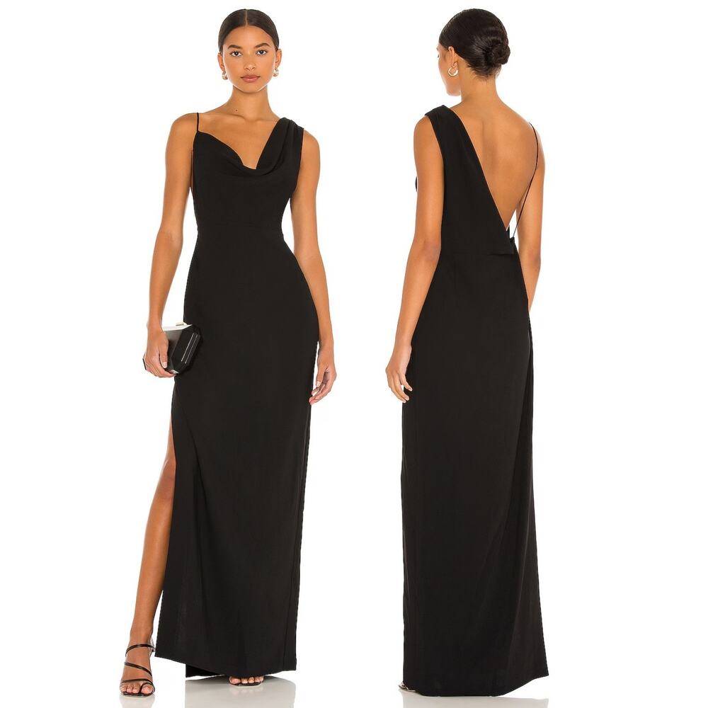 Amanda Uprichard Arial Gown Party Cocktail Formal Gala Black Tie Wedding Guest S